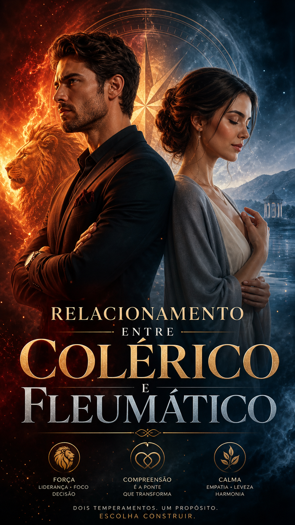 Relacionamento entre Colérico e Fleumático