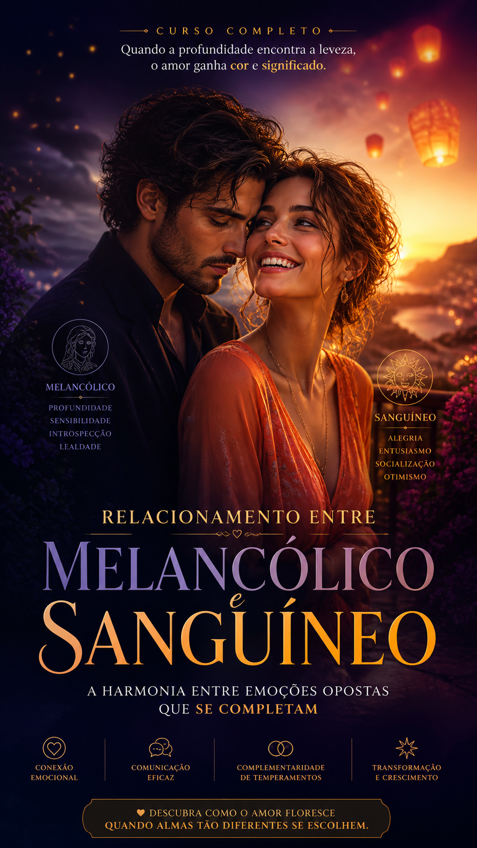 Relacionamento entre Melancólico e Sanguíneo